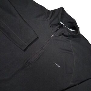 Patagonia Capilene 3 Zip-Neck Men Large Black Gorpcore Base Layer Baselayer